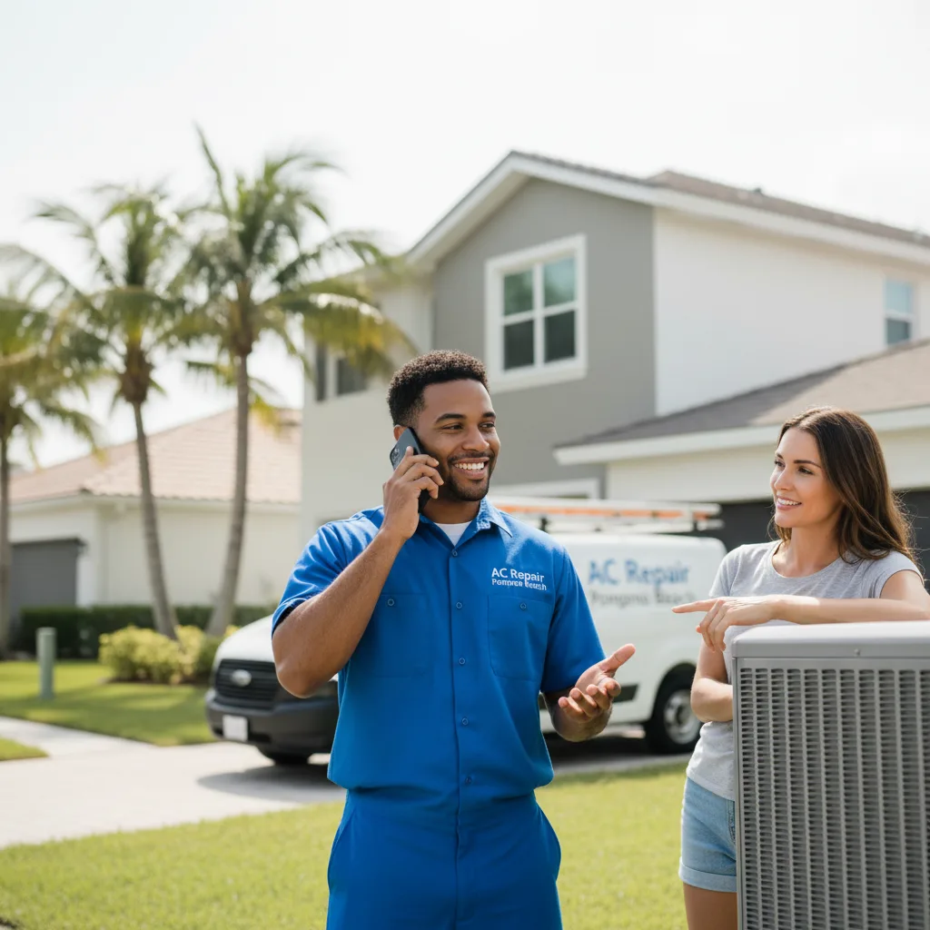 AC Repair Pompano Beach customer support in Roaring Branch